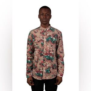 Mishka MNWKA Duck Hunt Long Sleeve Button Up Men's Size Small